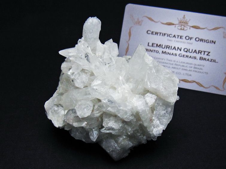 水晶クラスター 原石 ブラジル ミナスジェライス州 コリント産 一点物 レムリアンシード 172-4136