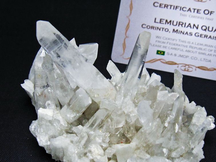 水晶クラスター 原石 ブラジル ミナスジェライス州 コリント産 一点物 レムリアンシード 172-4137