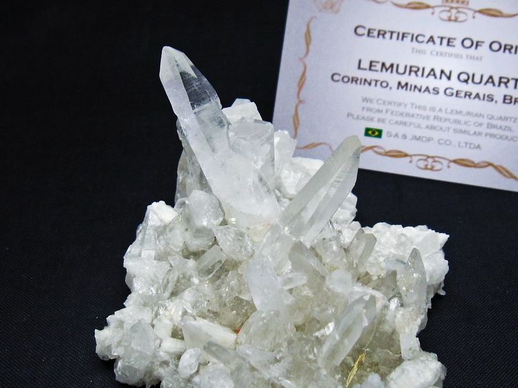 水晶クラスター 原石 ブラジル ミナスジェライス州 コリント産 一点物 レムリアンシード 172-4137