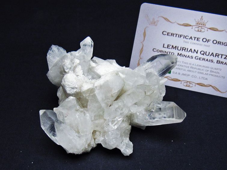 水晶クラスター 原石 ブラジル ミナスジェライス州 コリント産 一点物 レムリアンシード 172-4138