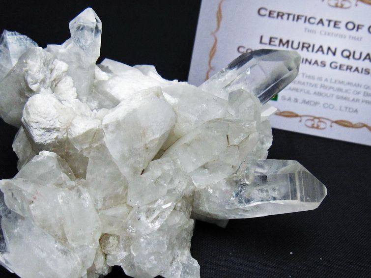 水晶クラスター 原石 ブラジル ミナスジェライス州 コリント産 一点物 レムリアンシード 172-4138