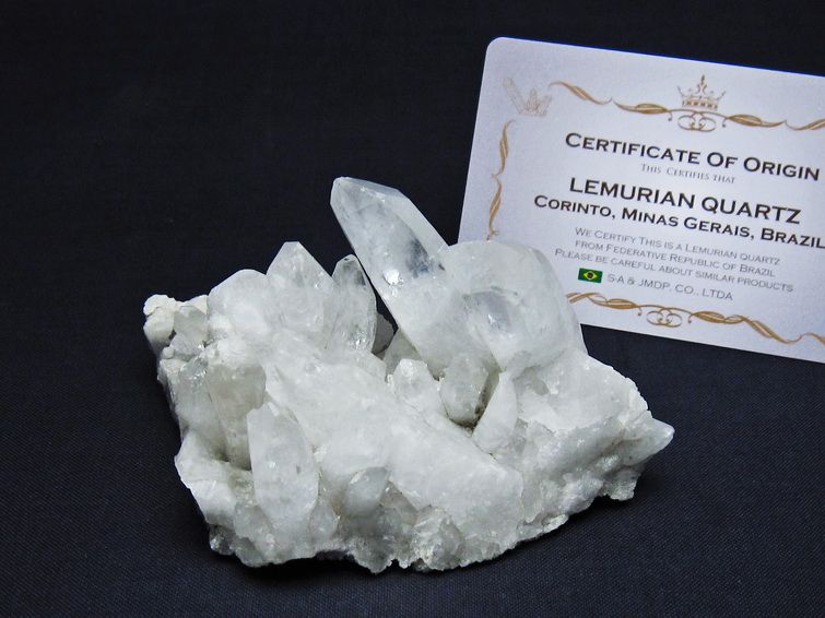 水晶クラスター 原石 ブラジル ミナスジェライス州 コリント産 一点物 レムリアンシード 172-4140