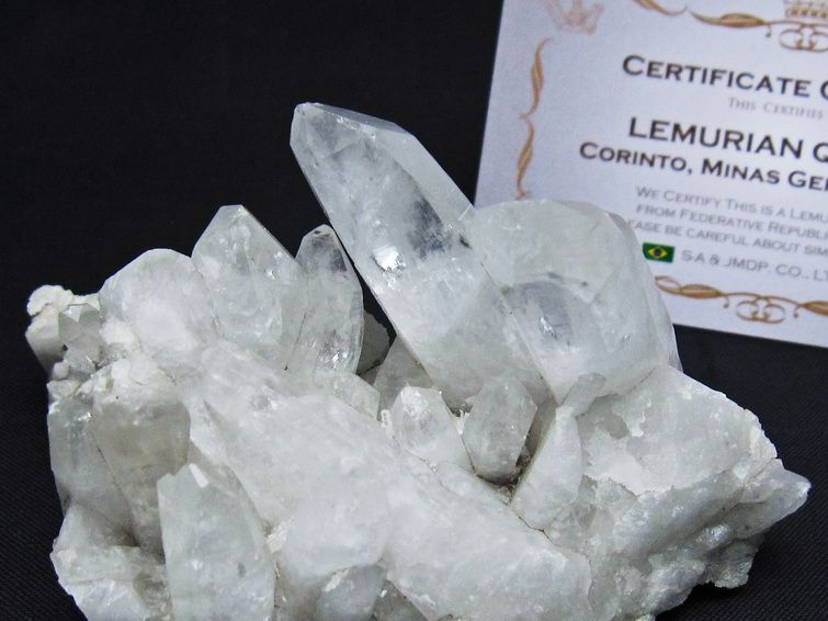 水晶クラスター 原石 ブラジル ミナスジェライス州 コリント産 一点物 レムリアンシード 172-4140