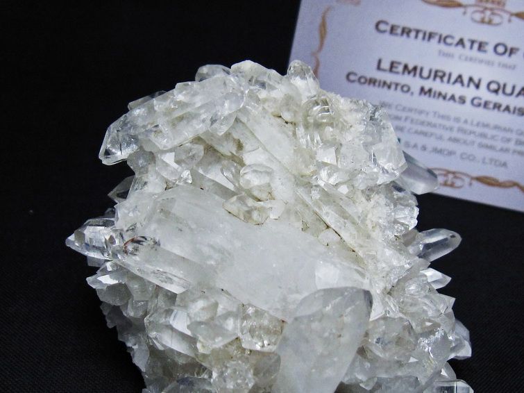 水晶クラスター 原石 ブラジル ミナスジェライス州 コリント産 一点物 レムリアンシード 172-4142