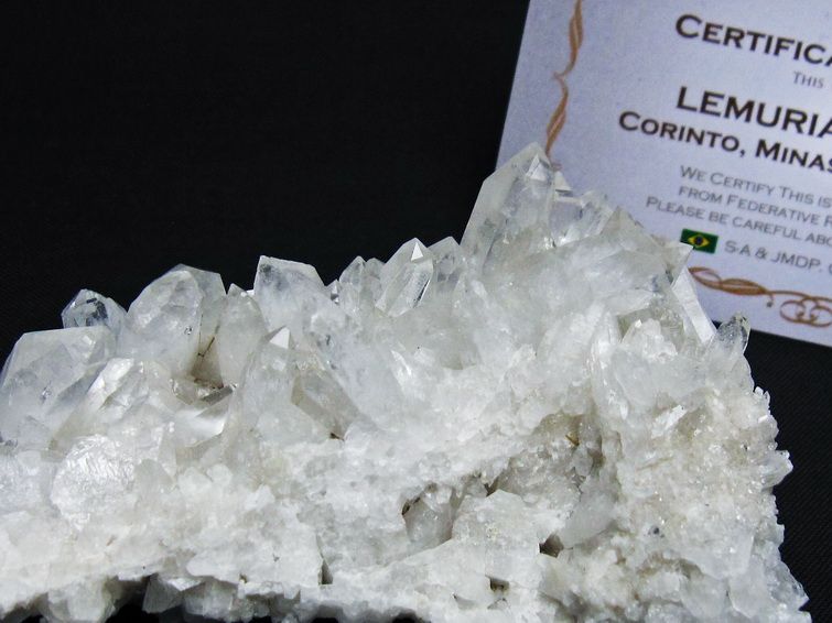 水晶クラスター 原石 ブラジル ミナスジェライス州 コリント産 一点物 レムリアンシード 172-4145