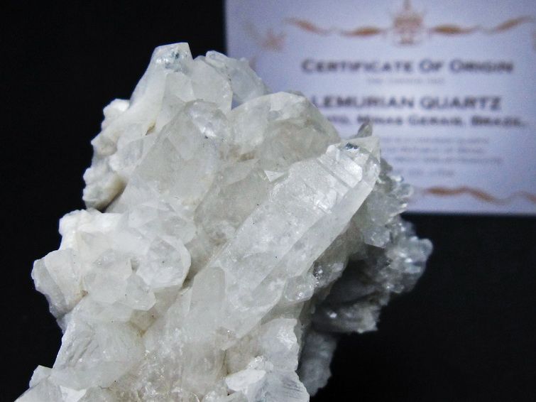 水晶クラスター 原石 ブラジル ミナスジェライス州 コリント産 一点物 レムリアンシード 172-4145