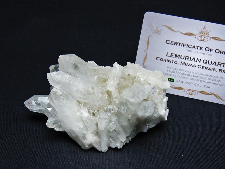 水晶クラスター 原石 ブラジル ミナスジェライス州 コリント産 一点物 レムリアンシード 172-4148