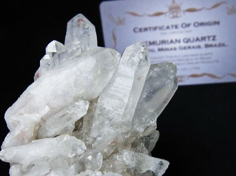 水晶クラスター 原石 ブラジル ミナスジェライス州 コリント産 一点物 レムリアンシード 172-4148