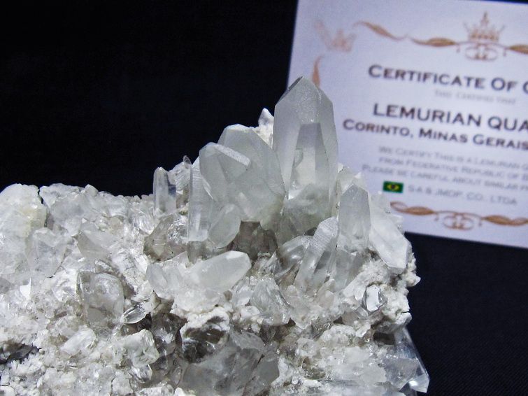 水晶クラスター 原石 ブラジル ミナスジェライス州 コリント産 一点物 レムリアンシード 172-4149