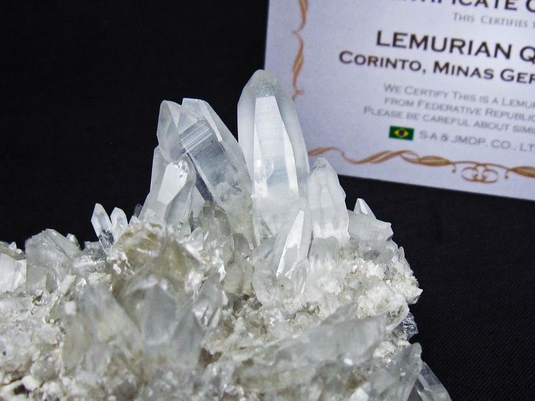 水晶クラスター 原石 ブラジル ミナスジェライス州 コリント産 一点物 レムリアンシード 172-4149