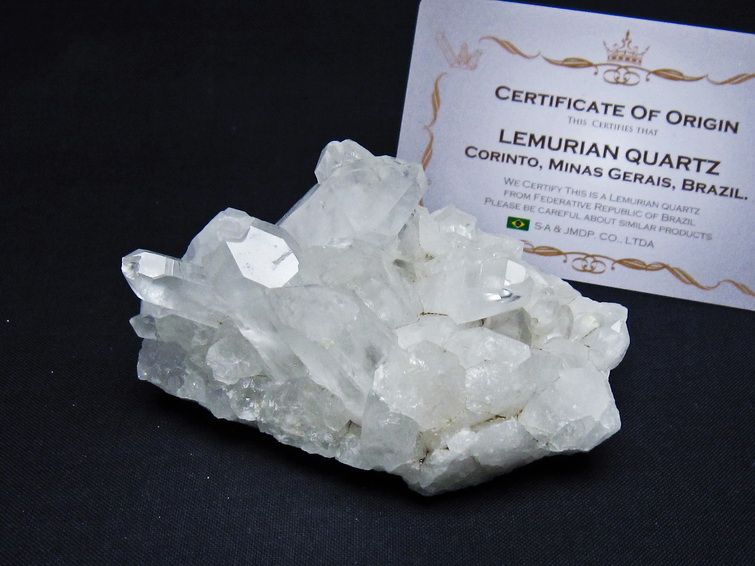 水晶クラスター 原石 ブラジル ミナスジェライス州 コリント産 一点物 レムリアンシード 172-4151
