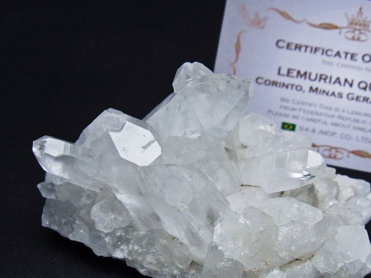 水晶クラスター 原石 ブラジル ミナスジェライス州 コリント産 一点物 レムリアンシード 172-4151