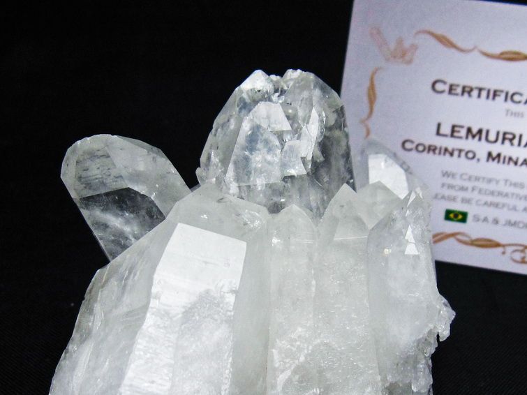 水晶クラスター 原石 ブラジル ミナスジェライス州 コリント産 一点物 レムリアンシード 172-4156