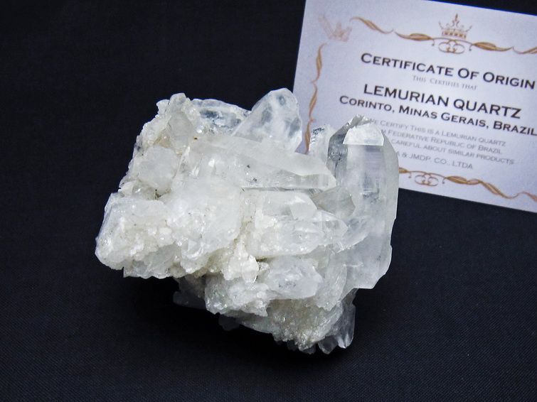 水晶クラスター 原石 ブラジル ミナスジェライス州 コリント産 一点物 レムリアンシード 172-4162