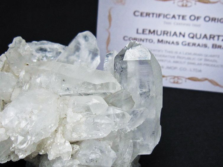 水晶クラスター 原石 ブラジル ミナスジェライス州 コリント産 一点物 レムリアンシード 172-4162