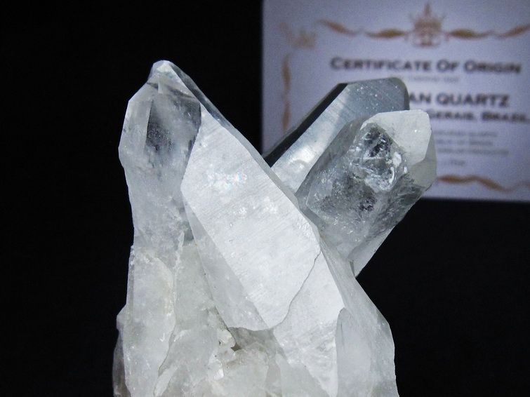 水晶クラスター 原石 ブラジル ミナスジェライス州 コリント産 一点物 レムリアンシード 172-4166