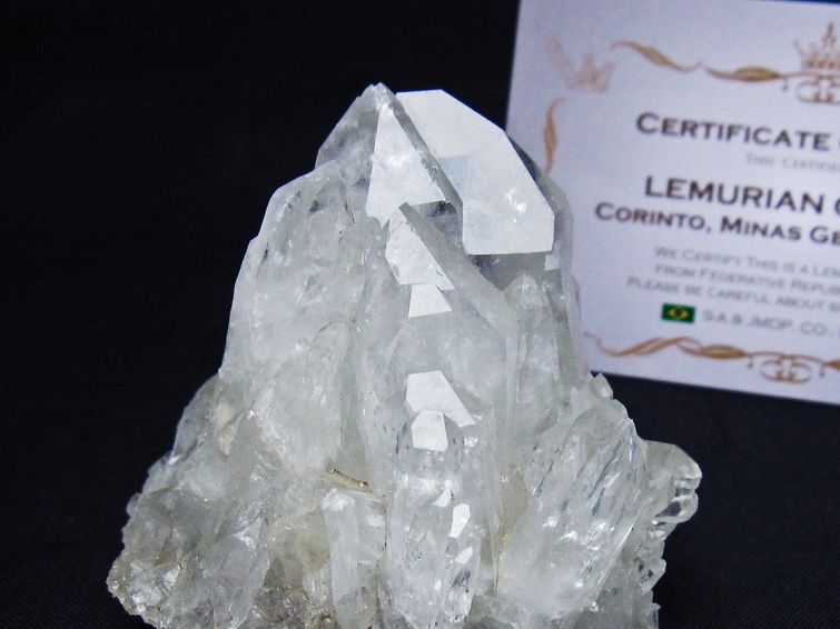 水晶クラスター 原石 ブラジル ミナスジェライス州 コリント産 一点物 レムリアンシード 172-4175