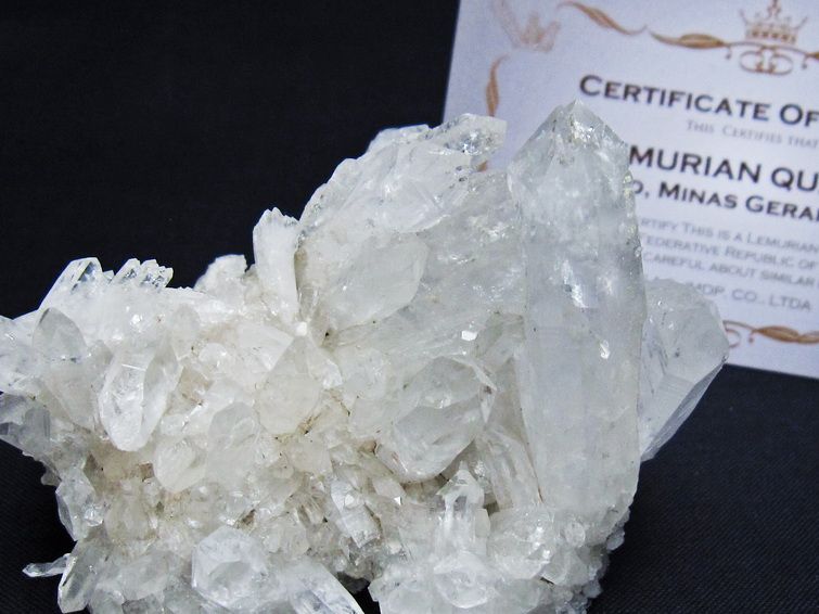 水晶クラスター 原石 ブラジル ミナスジェライス州 コリント産 一点物 レムリアンシード 172-4178