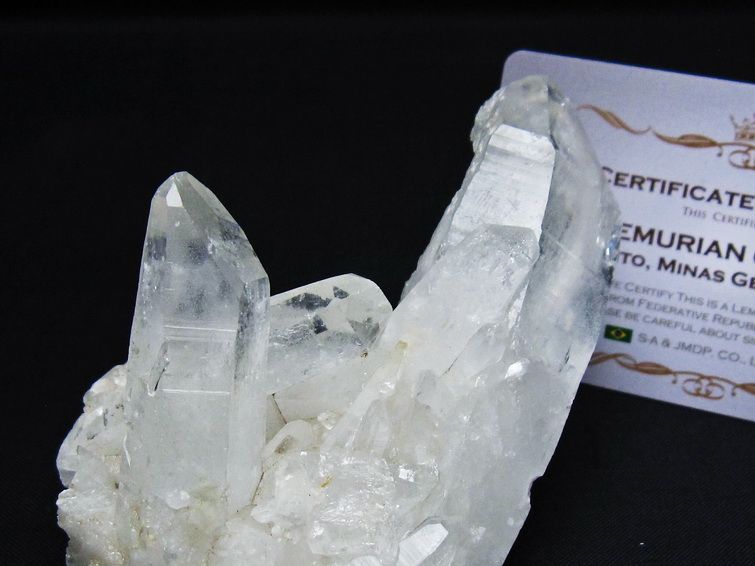 水晶クラスター 原石 ブラジル ミナスジェライス州 コリント産 一点物 レムリアンシード 172-4183