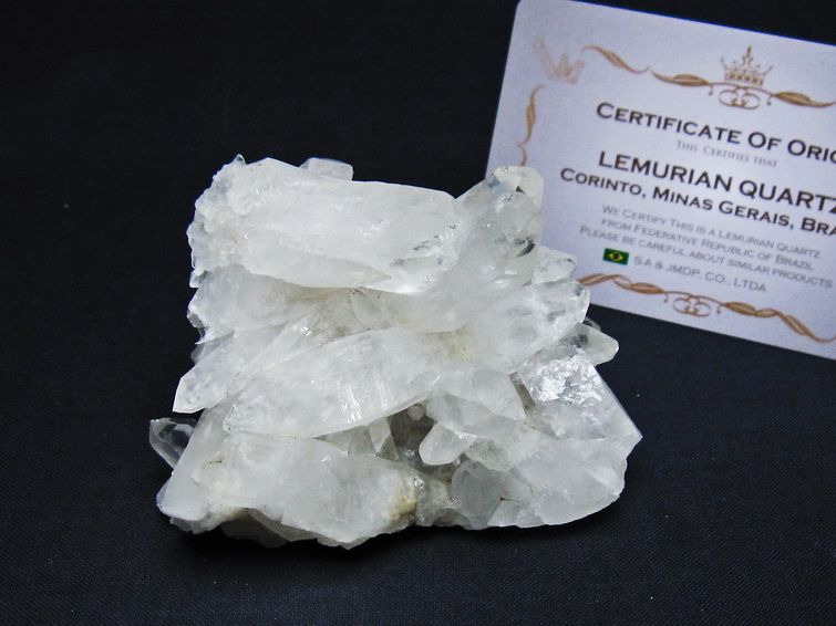 水晶クラスター 原石 ブラジル ミナスジェライス州 コリント産 一点物 レムリアンシード 172-4189