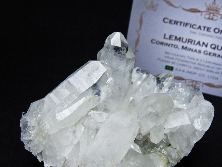 水晶クラスター 原石 ブラジル ミナスジェライス州 コリント産 一点物 レムリアンシード 172-4189