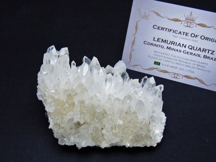 水晶クラスター 原石 ブラジル ミナスジェライス州 コリント産 一点物 レムリアンシード 172-4192