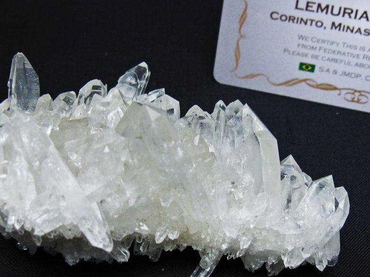 水晶クラスター 原石 ブラジル ミナスジェライス州 コリント産 一点物 レムリアンシード 172-4201