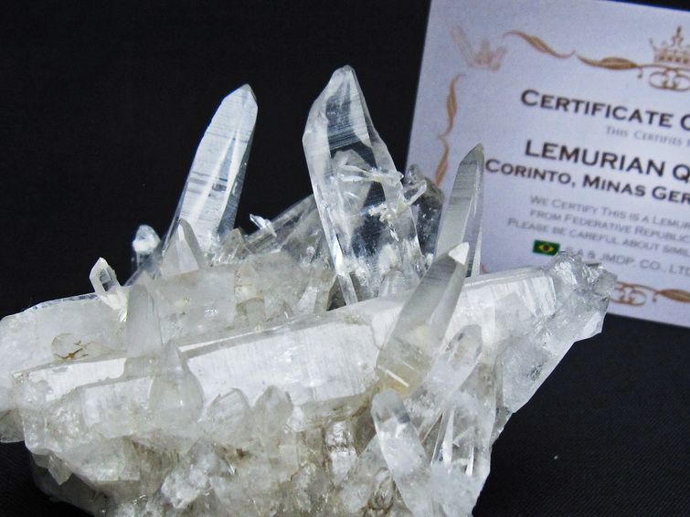 水晶クラスター レムリアンシード水晶 ブラジル ミナスジェライス州 コリント産 一点物 172-4202