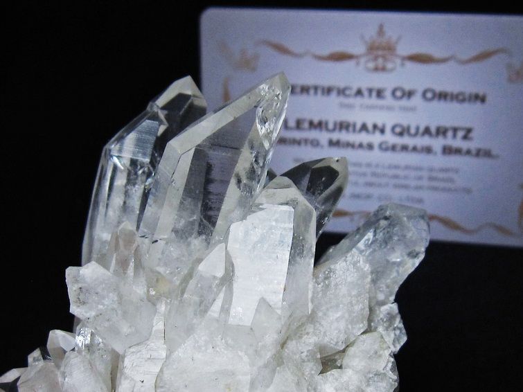 水晶クラスター 原石 ブラジル ミナスジェライス州 コリント産 一点物 レムリアンシード 172-4205