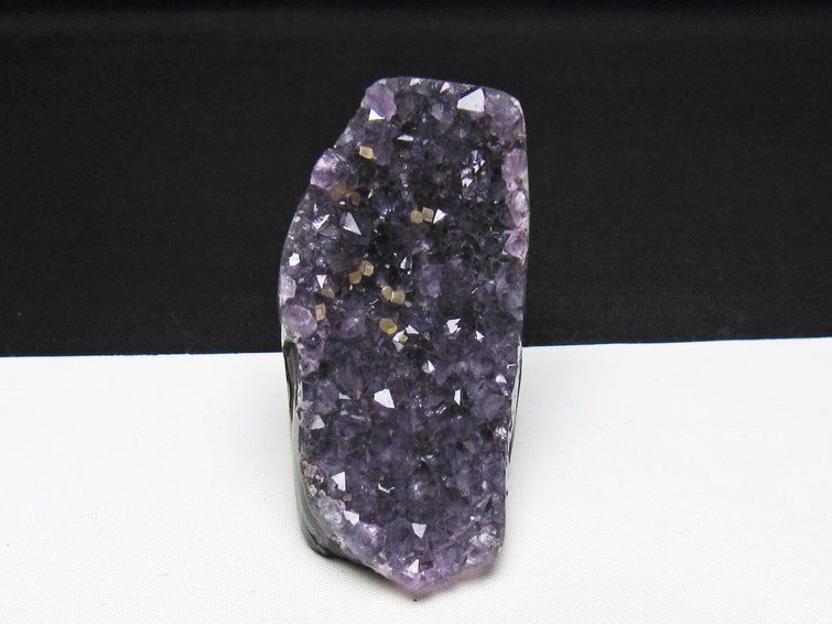 アメジスト クラスター ウルグアイ産 カルサイト共生 アメジスト 原石 amethyst 一点物 172-4210