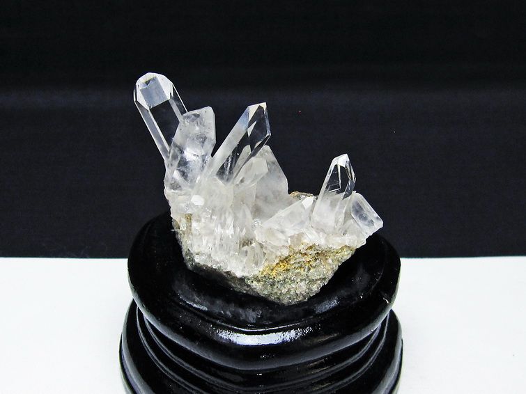 水晶 クラスター マダガスカル産 台座付属 一点物 172-4278