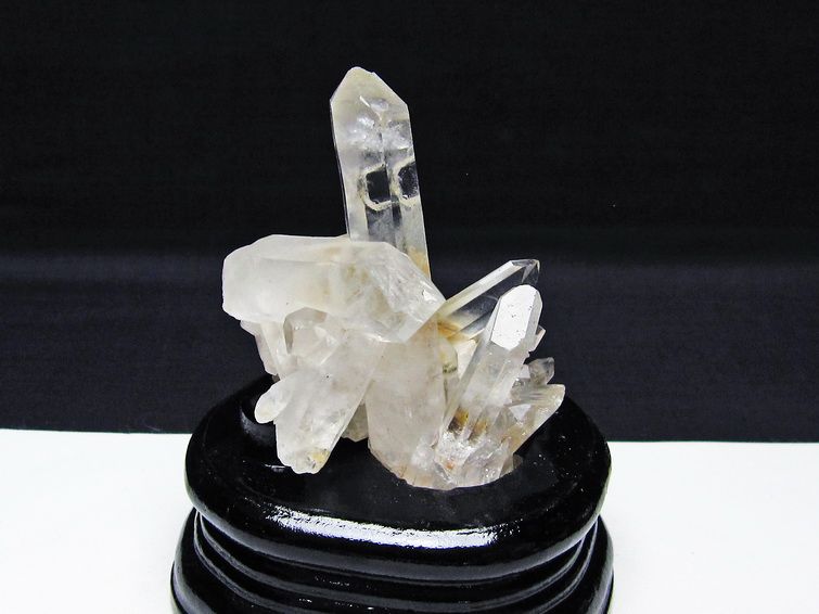 水晶 クラスター マダガスカル産 台座付属 水晶 原石 一点物 172-4331