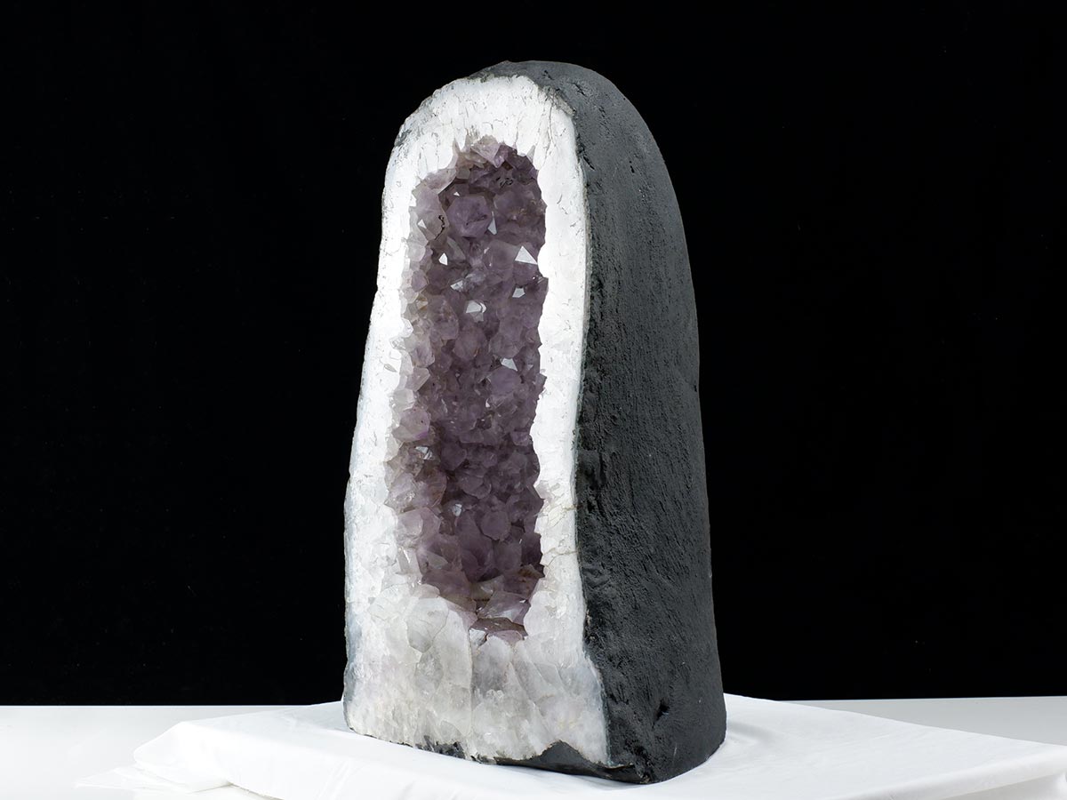 37.7Kg アメジスト ドーム 原石 ブラジル産 置物 amethyst 一点物  174-1135