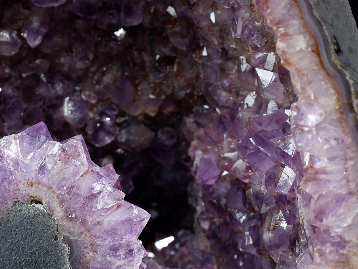 22.3Kg アメジスト ドーム  ブラジル産 原石 置物 カペーラ ジオード amethyst 一点物  174-1380