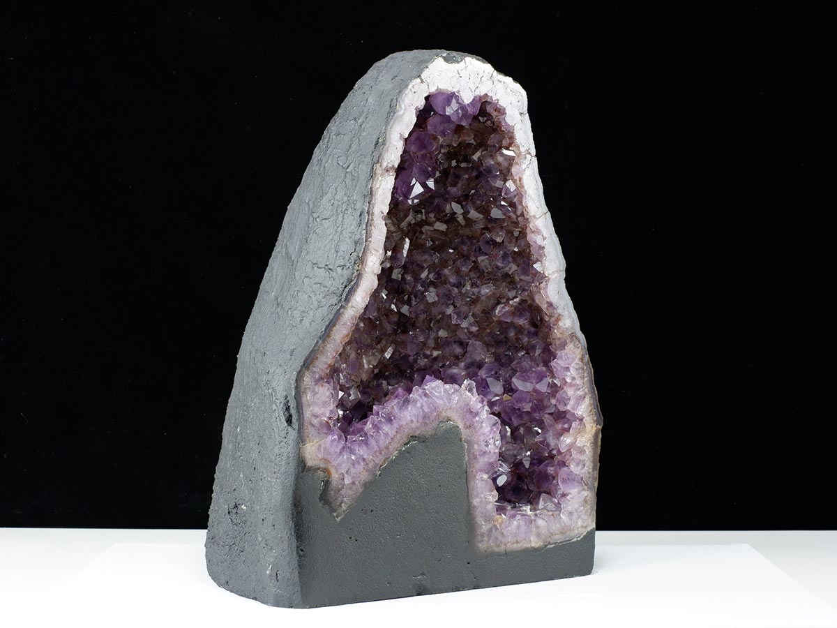 22.3Kg アメジスト ドーム  ブラジル産 原石 置物 カペーラ ジオード amethyst 一点物  174-1380