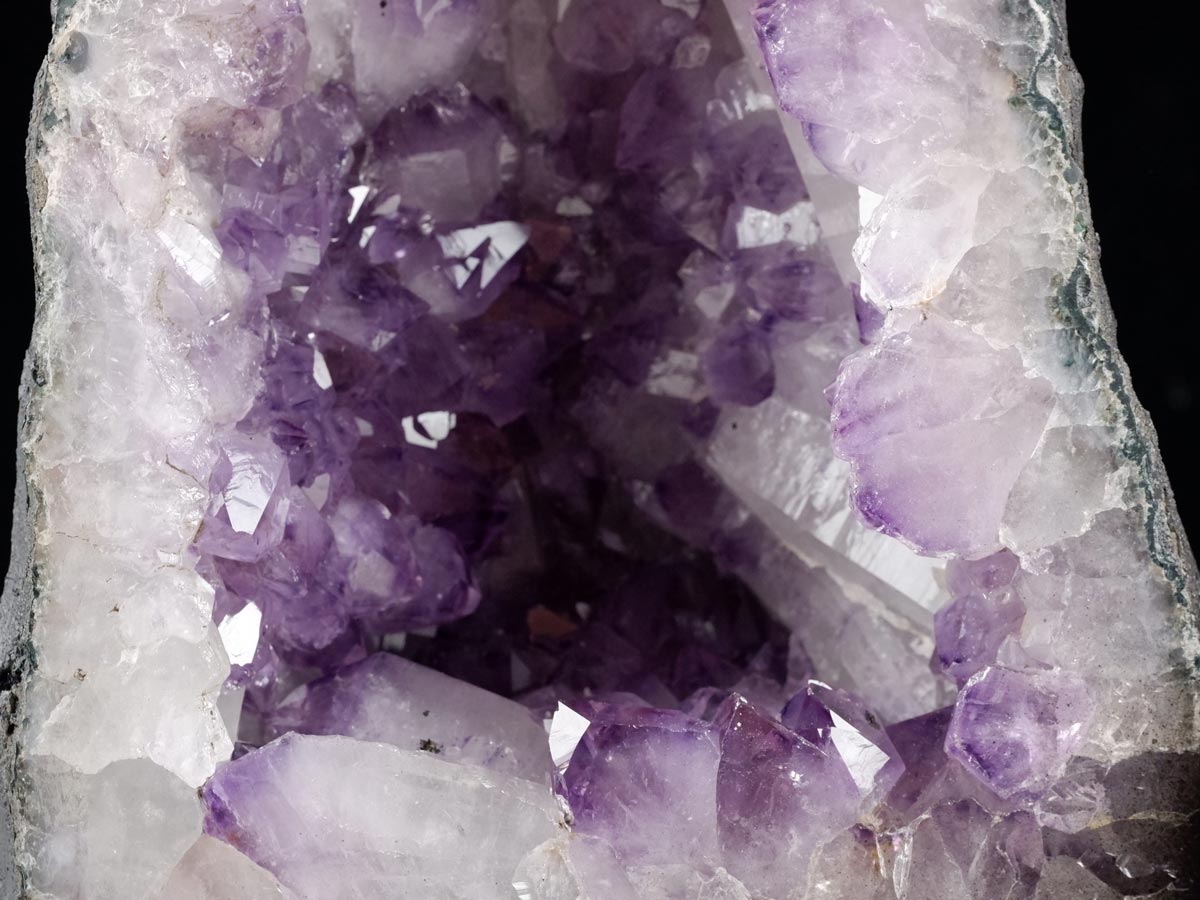 7.4Kg アメジストドーム ブラジル産 原石 置物 アメジスト ドーム amethyst ジオード 一点物 174-1858