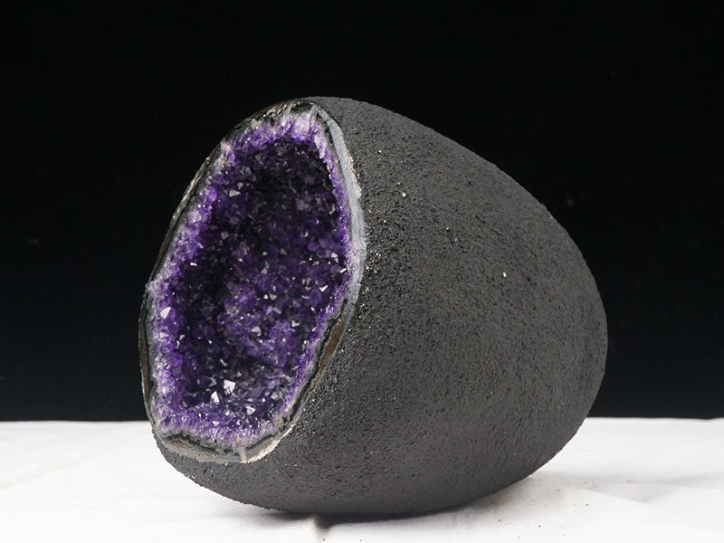 1.8Kg アメジストドーム ウルグアイ産 アメジスト サークルジオード 原石 amethyst 一点物 174-1982