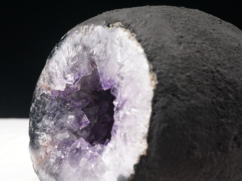 アメジストドーム ウルグアイ産 アメジスト サークルジオード 原石 amethyst 一点物 174-1990