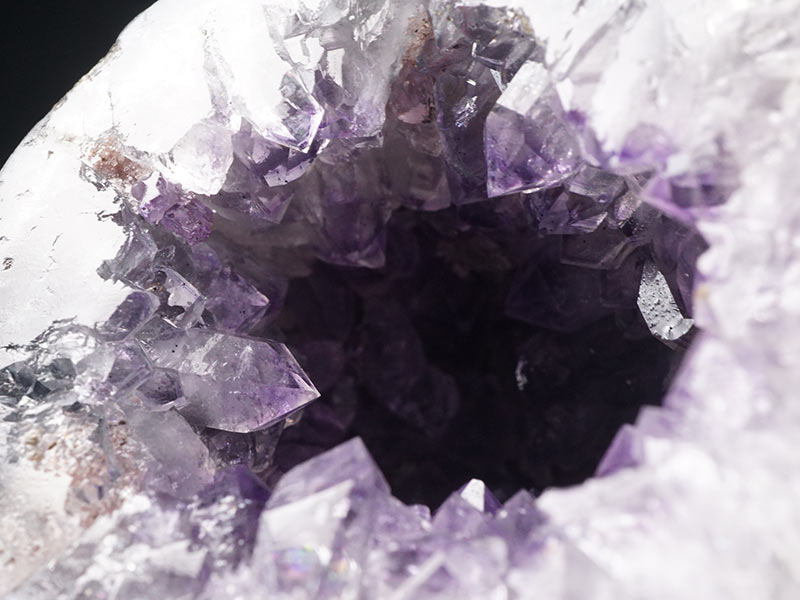 アメジストドーム ウルグアイ産 アメジスト サークルジオード 原石 amethyst 一点物 174-1990
