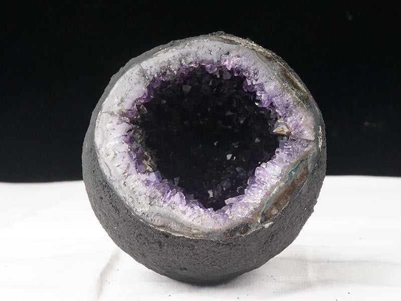 アメジストドーム ウルグアイ産 アメジスト サークルジオード 原石 amethyst 一点物 174-1991