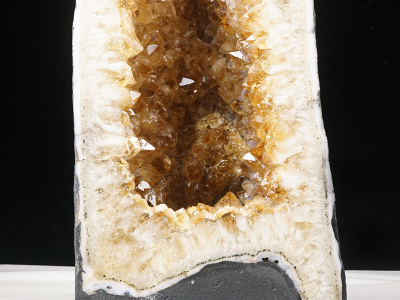 23.1Kg シトリン ドーム ブラジル産 シトリンクォーツ 原石 置物