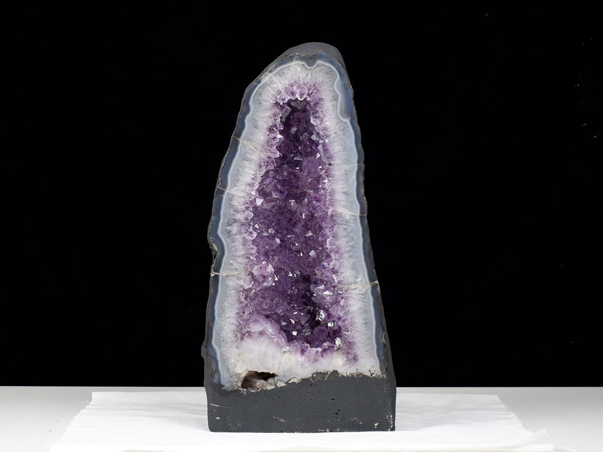 アメジストドーム 9.1Kg ブラジル産 ジオード カペーラ 一点物