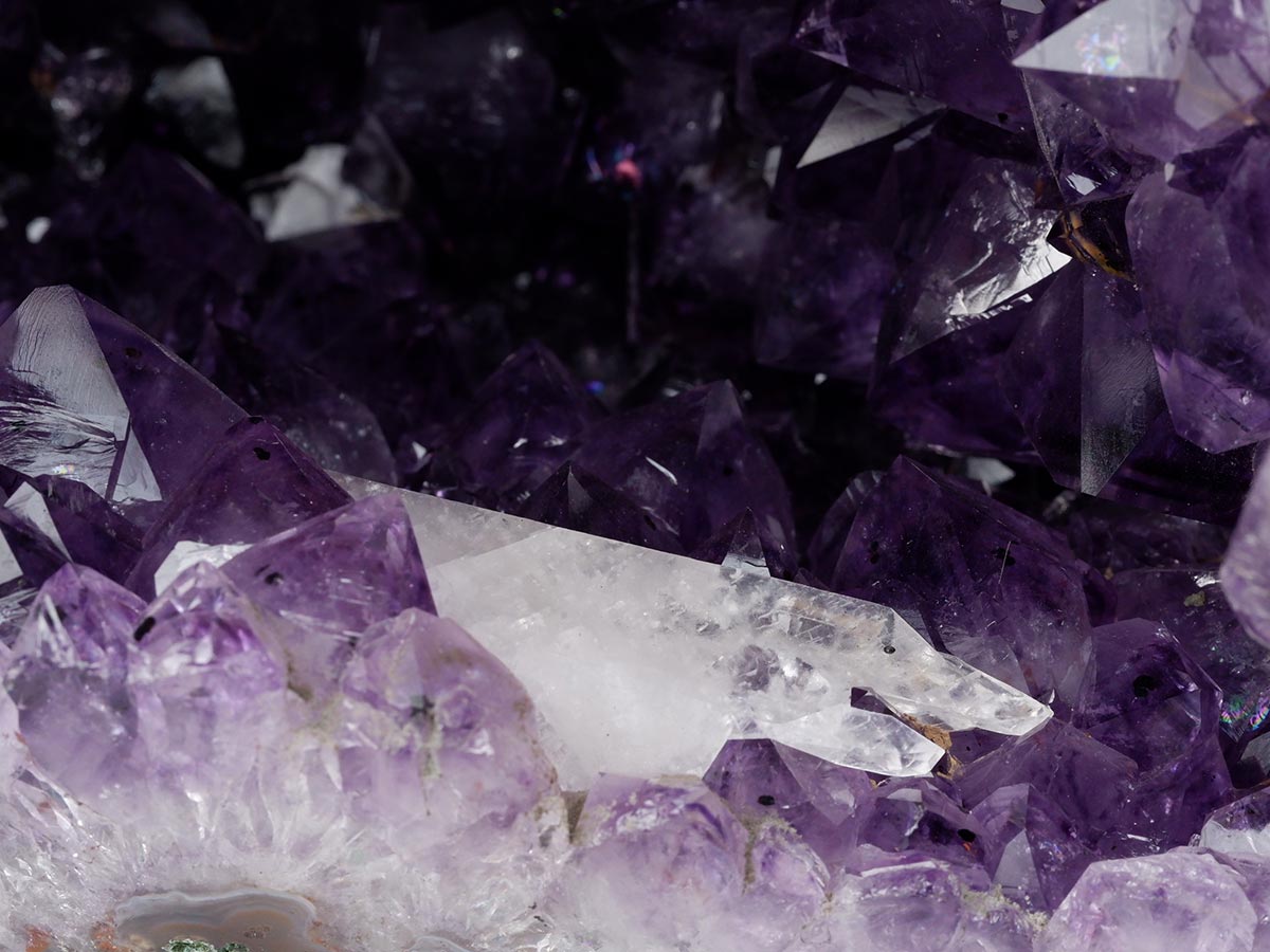 アメジストドーム 15.1Kg ブラジル産 ジオード カペーラ 一点物 174-2140