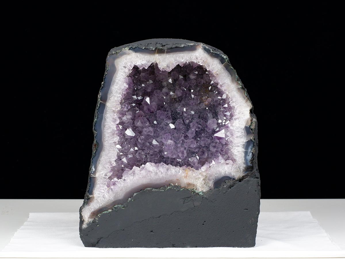 アメジストドーム 10Kg ブラジル産 ジオード カペーラ 一点物 174-2163