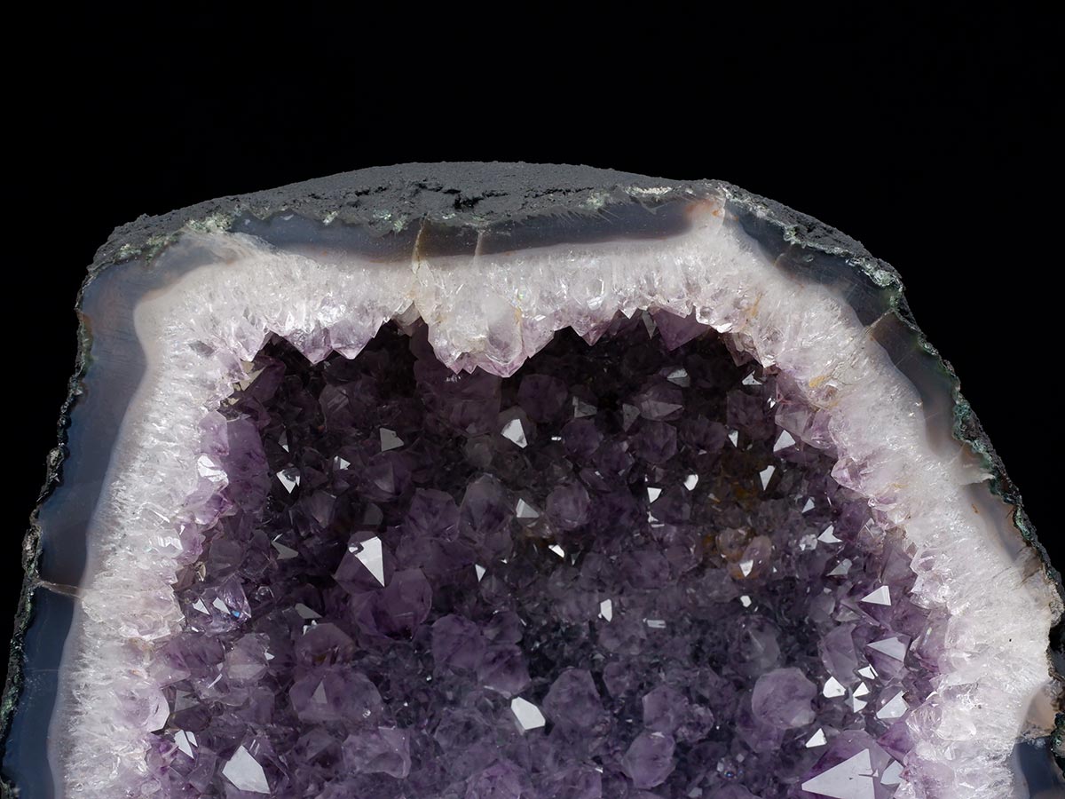 アメジストドーム 10Kg ブラジル産 ジオード カペーラ 一点物 174-2163