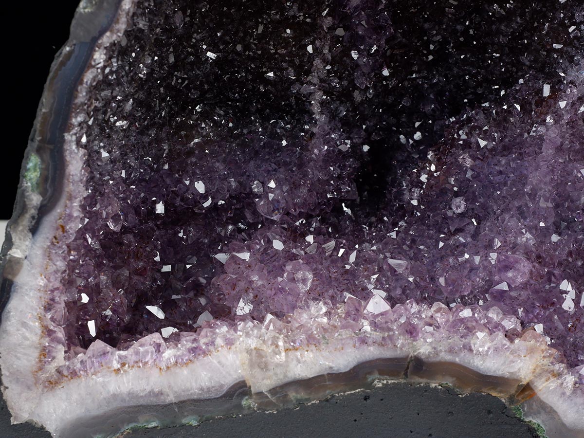 アメジストドーム 15.4Kg ブラジル産 ジオード カペーラ 一点物 174-2168