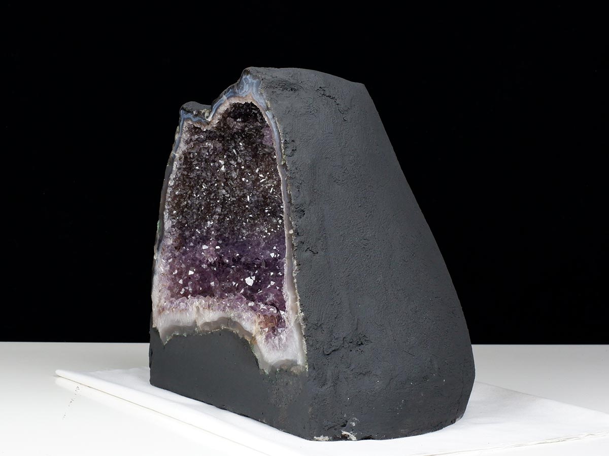 アメジストドーム 15.4Kg ブラジル産 ジオード カペーラ 一点物 174-2168