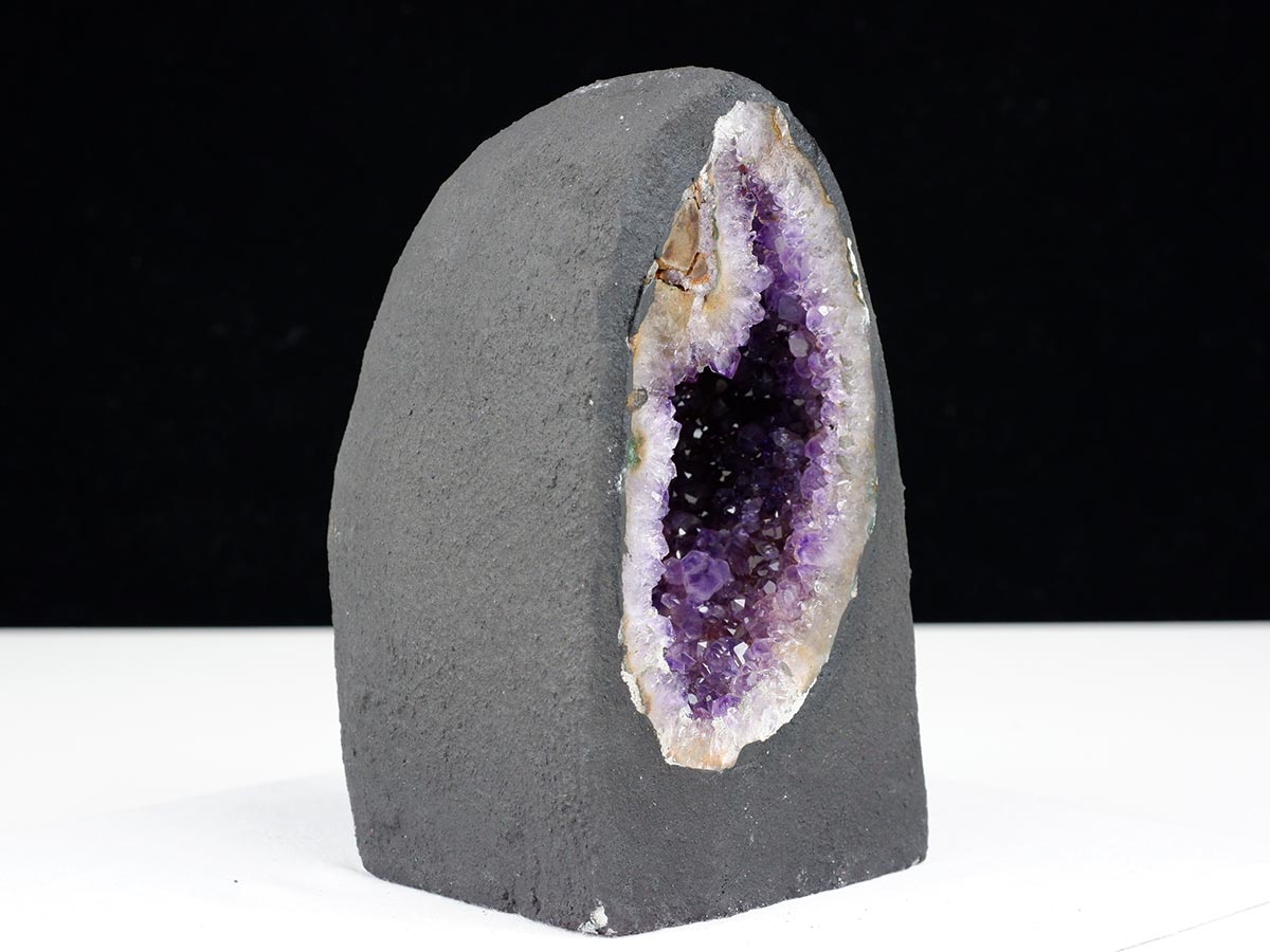 アメジストドーム 1.3Kg ウルグアイ産 ジオード カペーラ amethyst 一点物 174-2173