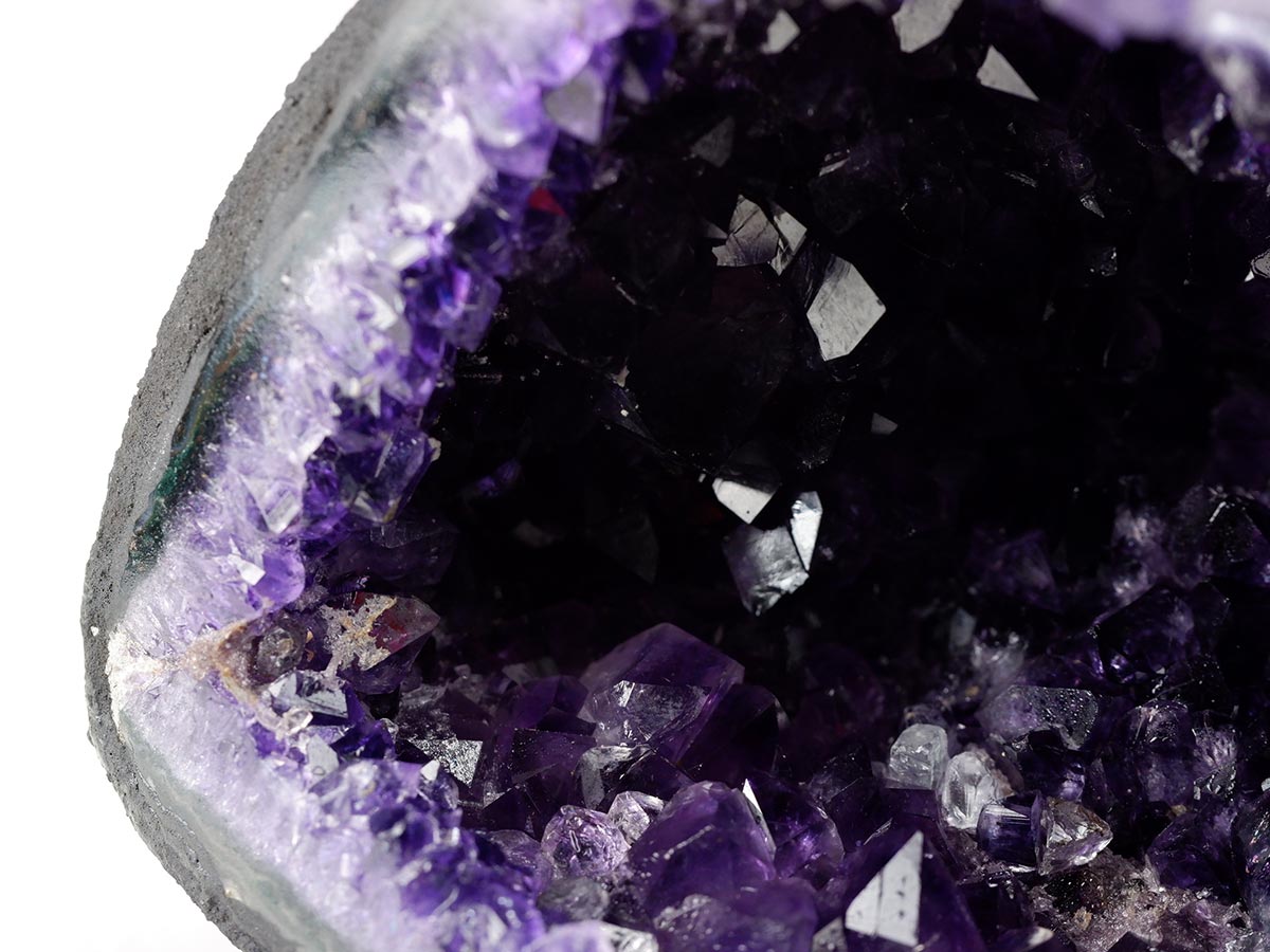 アメジストドーム 1.5Kg ウルグアイ産 ジオード カペーラ amethyst 一点物 174-2176