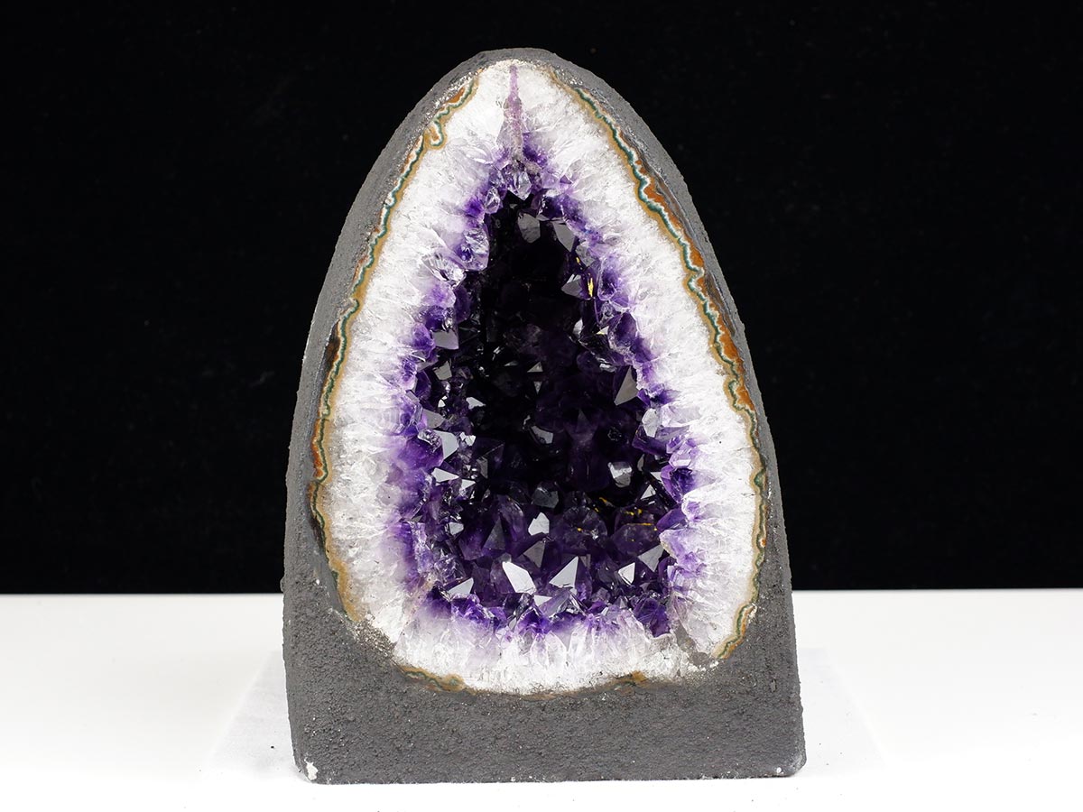 アメジストドーム 4.1Kg ウルグアイ産 ジオード カペーラ amethyst 一点物 174-2179